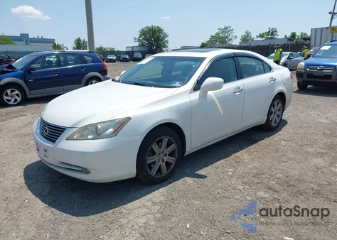 2007 Lexus Es 350 z USA, uszkodzony, nr VIN JTHBJ46G372113682